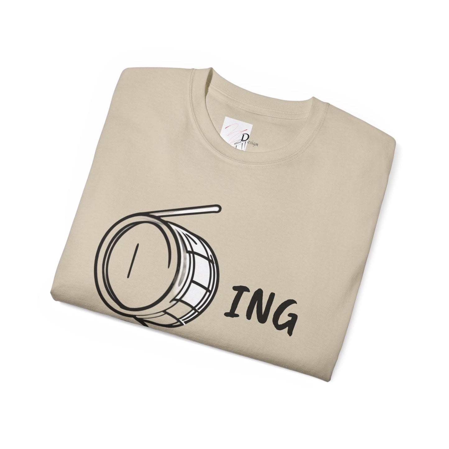 T-Shirt Drumming (Drunkish) Ultra Soft Cotton Tee