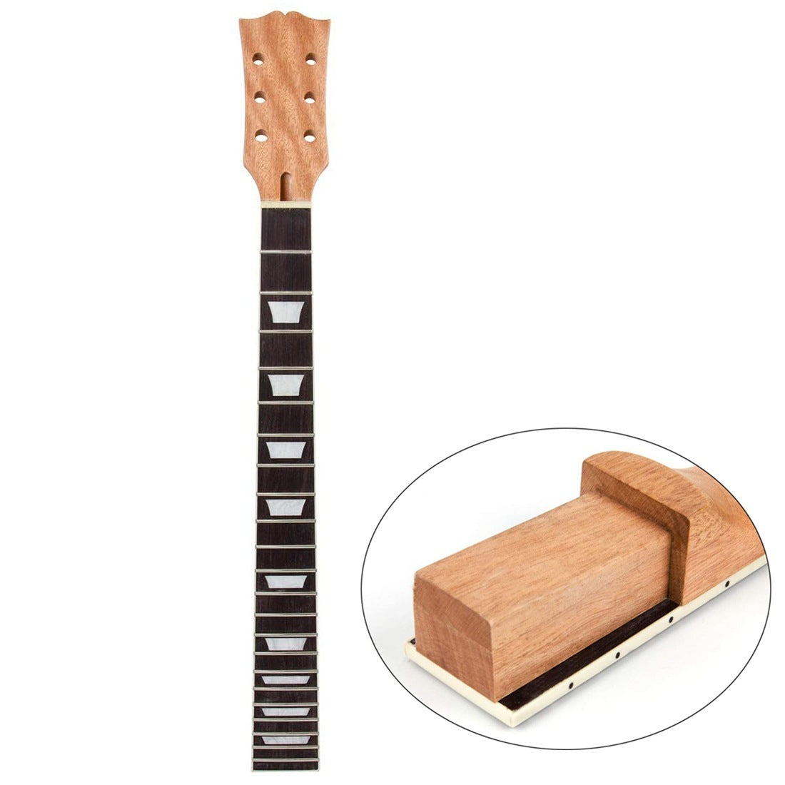 Electric Guitar Handle And Neck Rosewood Fingerboard