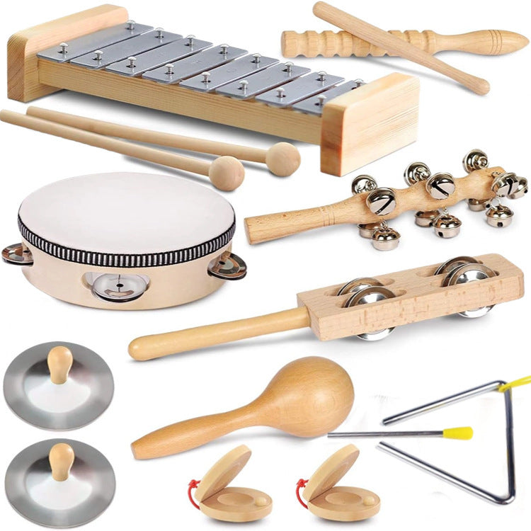 Early Childhood Education Percussion Instrument Sand Hammer Combination Children's Teaching Aids Musical Instruments