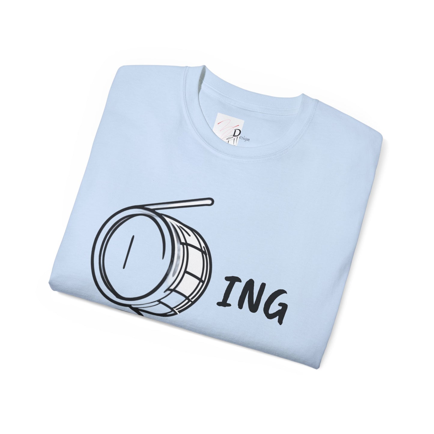 T-Shirt Drumming (Drunkish) Ultra Soft Cotton Tee