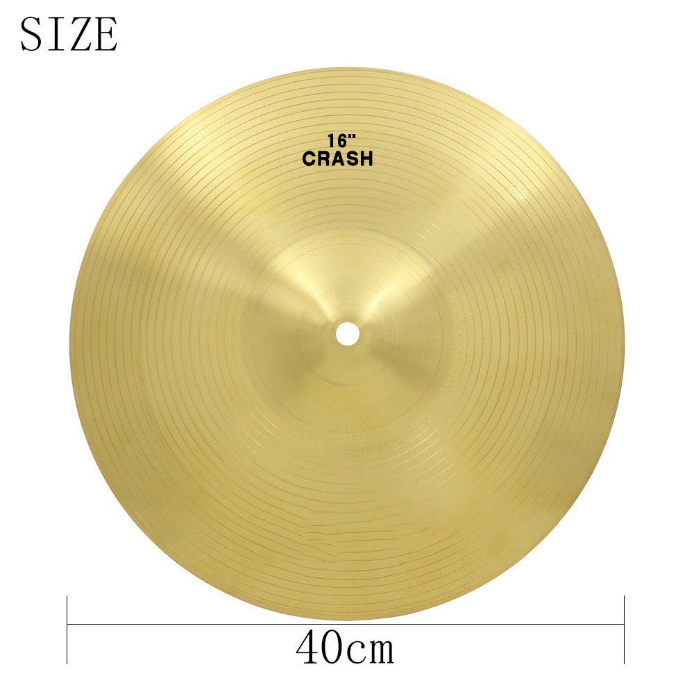 Beginner Drum Kit Cymbals 8-inch 10-inch 12-inch 14-inch 16-inch 18-inch 20-inch