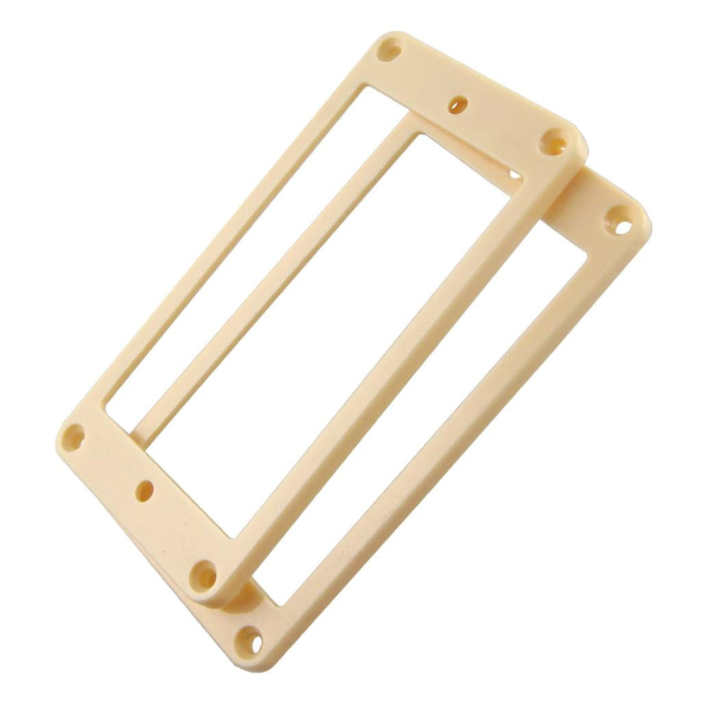 Plastic Flat Bottom Electric Guitar Pickup Frame