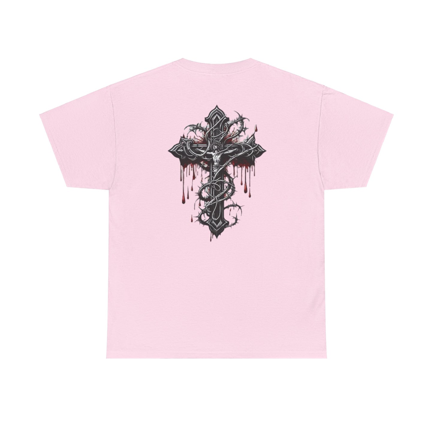 T-Shirt (pink) Blessed by blood comfortable