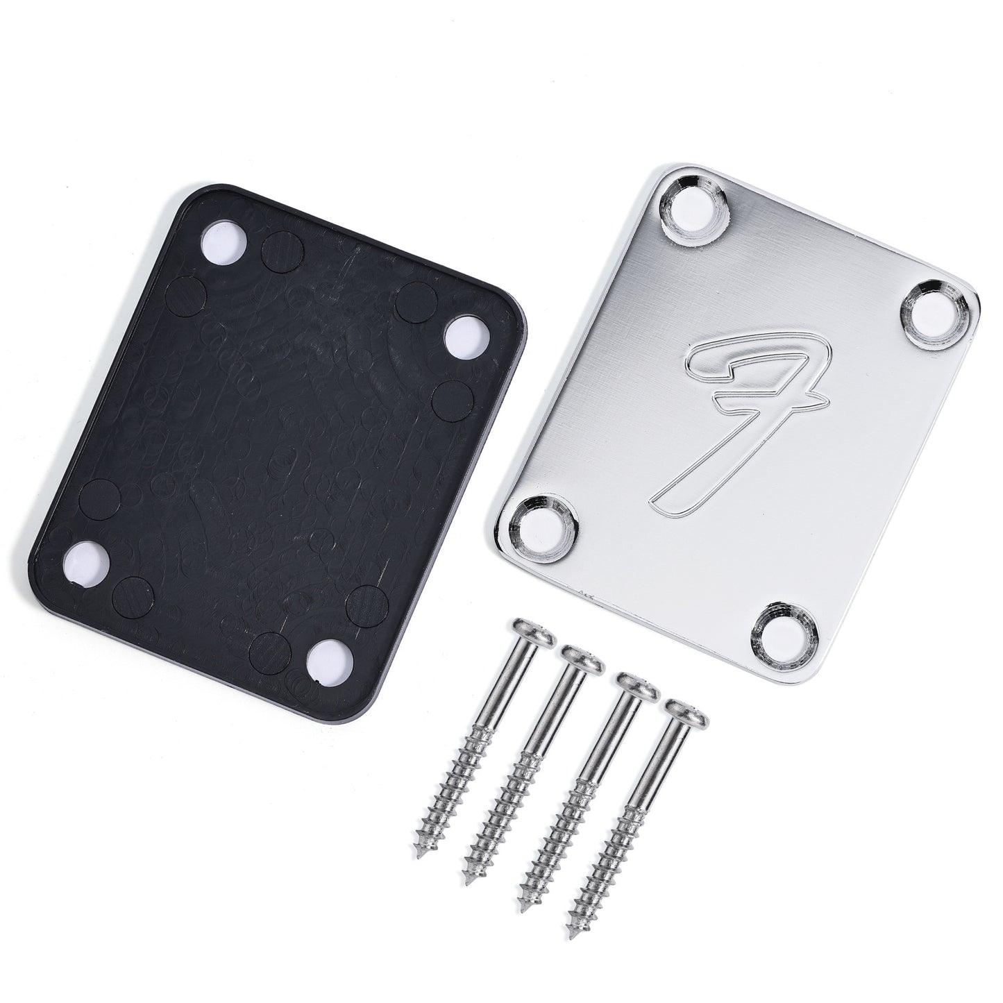 Electric Guitar Neck Reinforcing Plate Strengthening Board Organ Handle Protection Plate With Screws