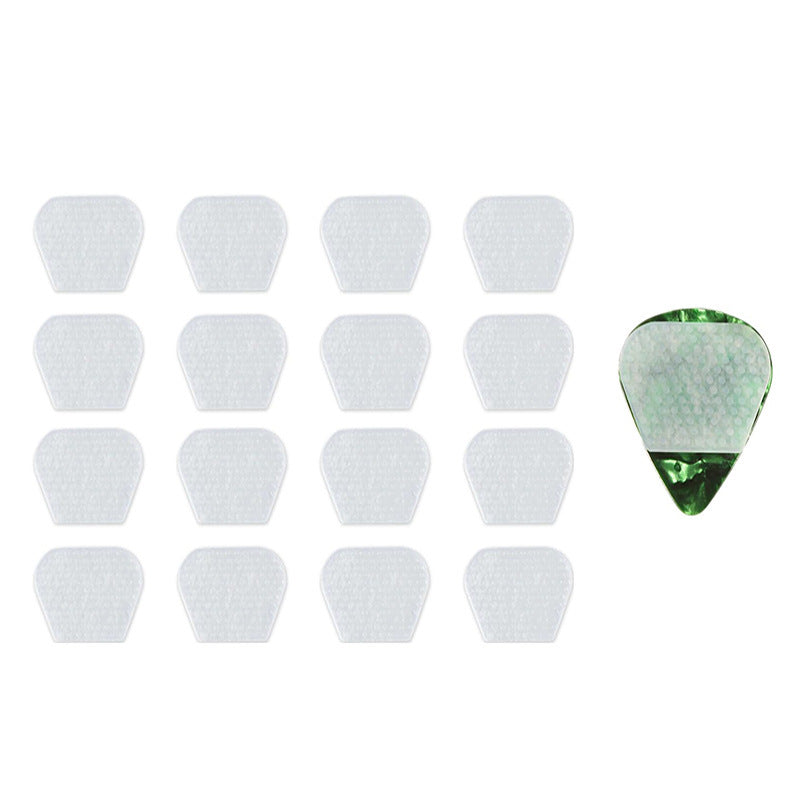 Guitar Pick Silicone Bra Can Be Pasted Transparent Non-slip