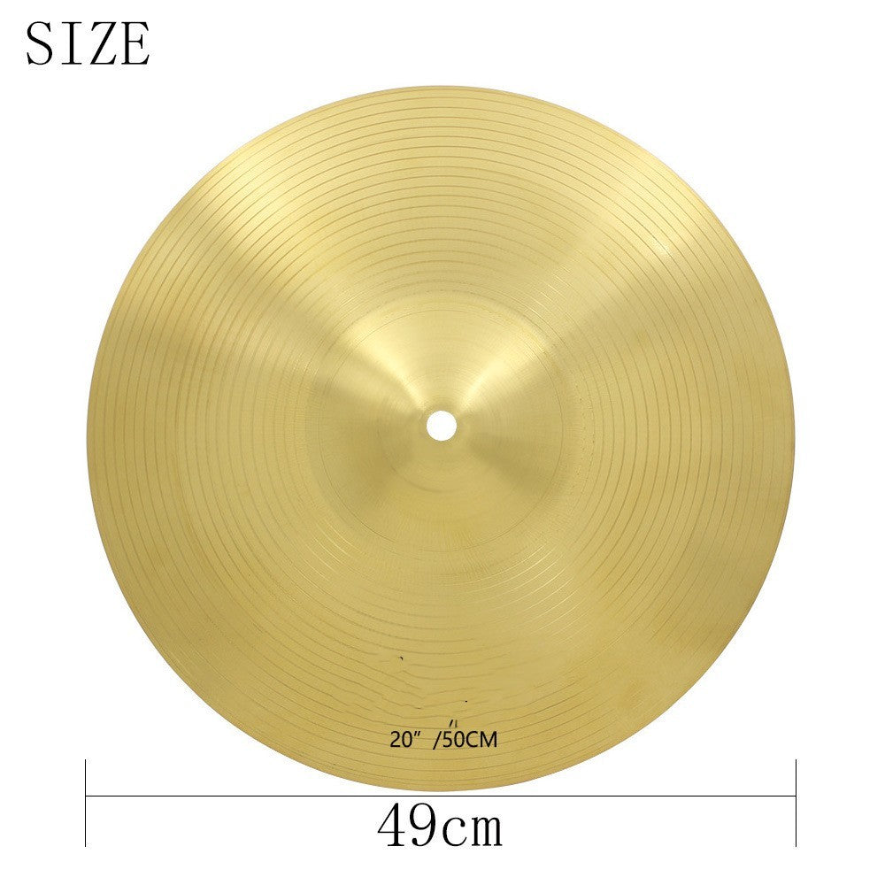 Beginner Drum Kit Cymbals 8-inch 10-inch 12-inch 14-inch 16-inch 18-inch 20-inch