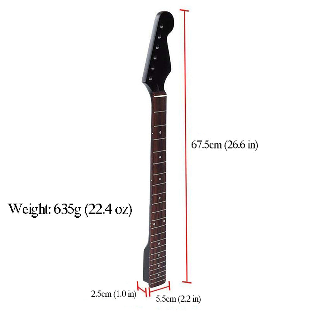 22 Grade Electric Guitar Neck Rosewood Fingerboard