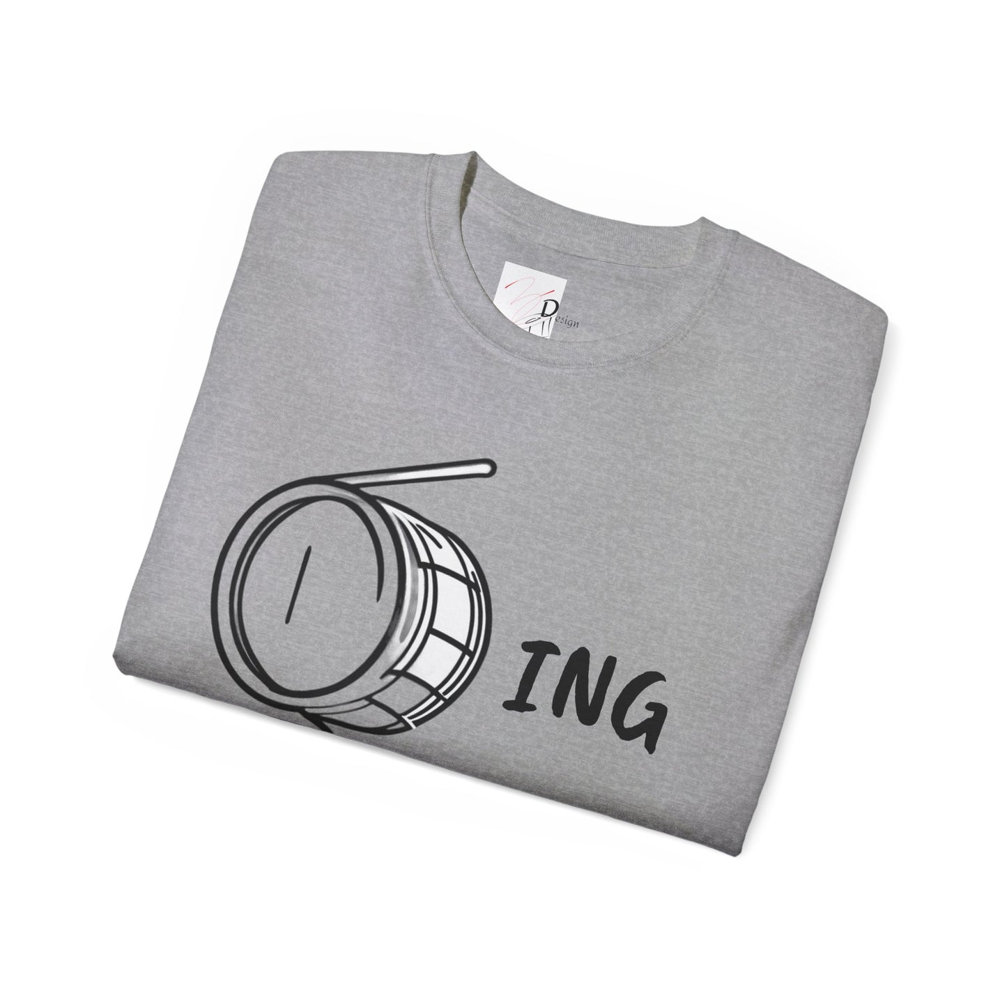 T-Shirt Drumming (Drunkish) Ultra Soft Cotton Tee