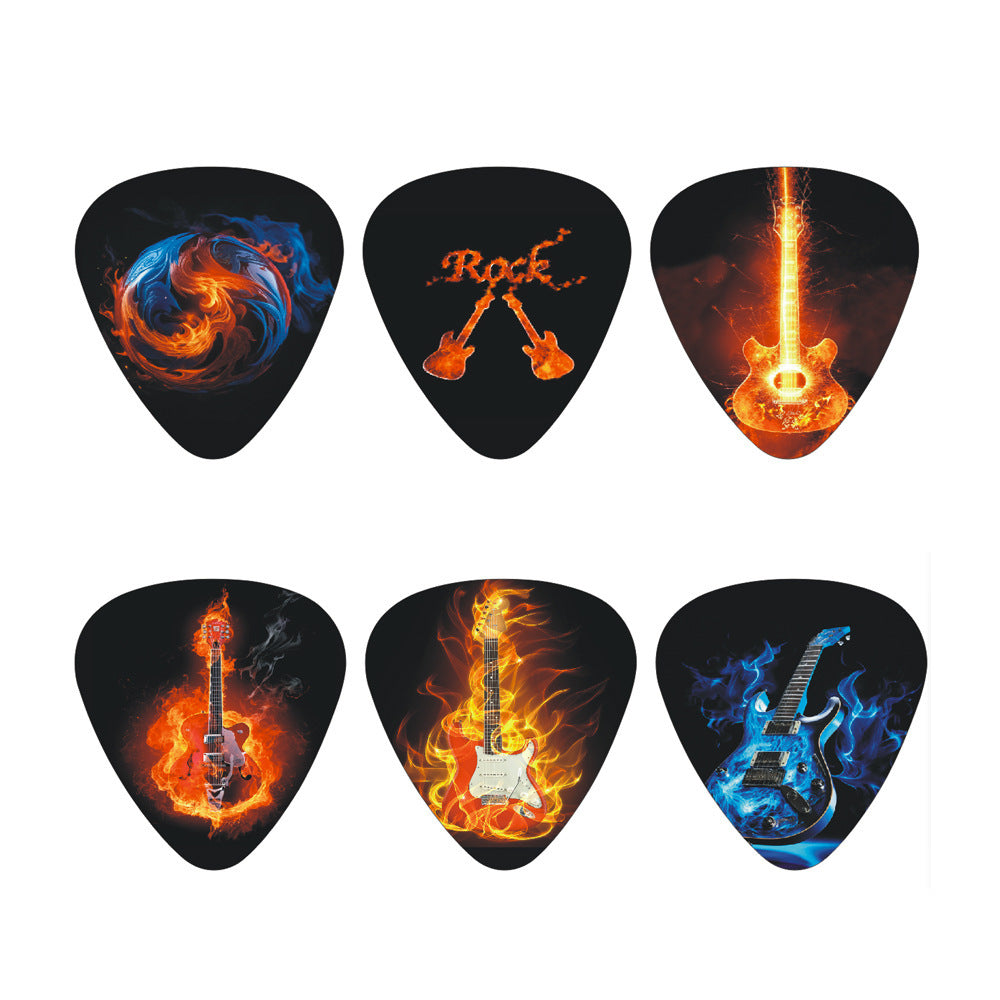 10 Pieces Mixed Color Guitar Picks