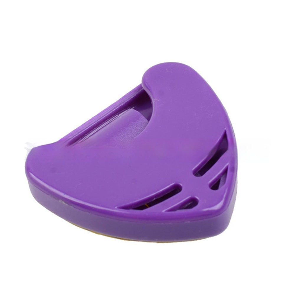 Colored Plastic Large Triangle Guitar Plectrum Holder