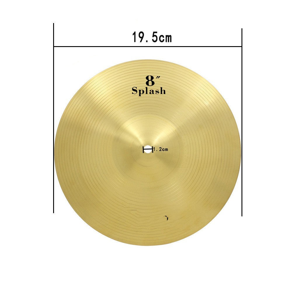 Beginner Drum Kit Cymbals 8-inch 10-inch 12-inch 14-inch 16-inch 18-inch 20-inch