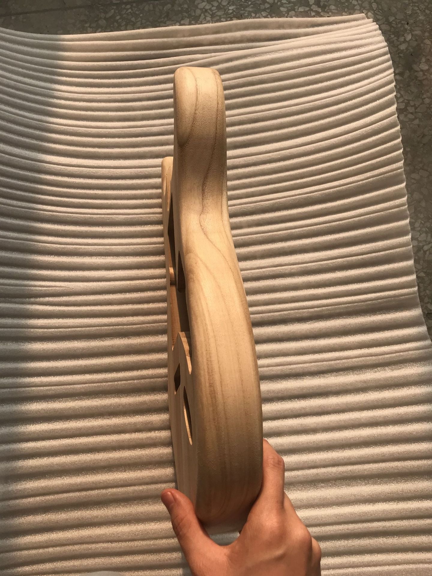 Maple guitar barrel