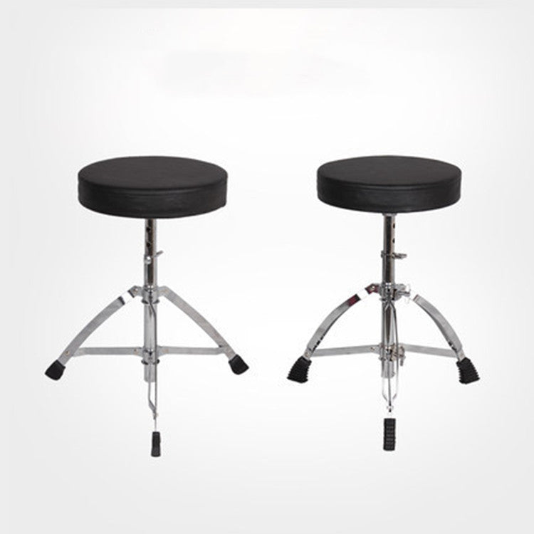 Drum Stool Adjustable Height Craft Imitation Leather Surface