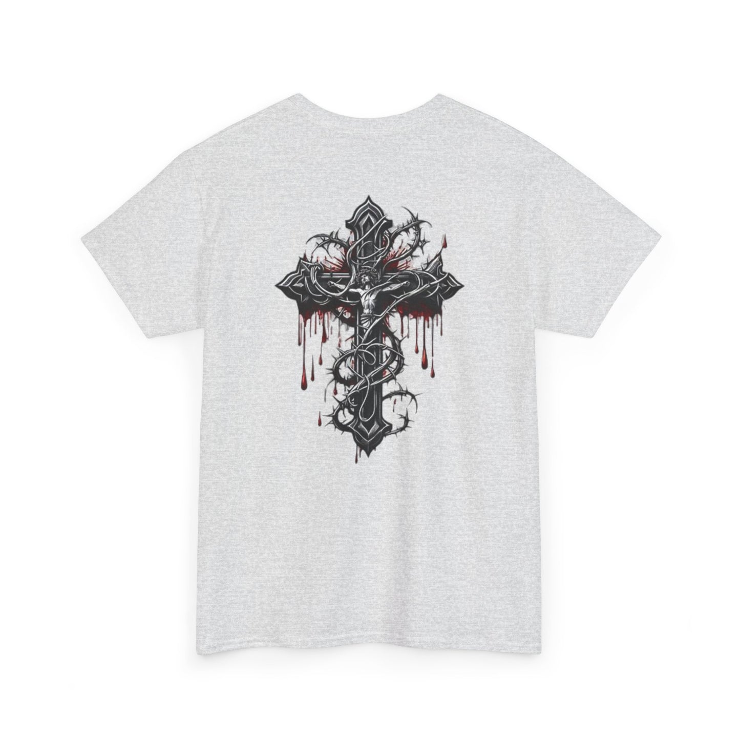 T-Shirt (light gray) Blessed by blood comfortable