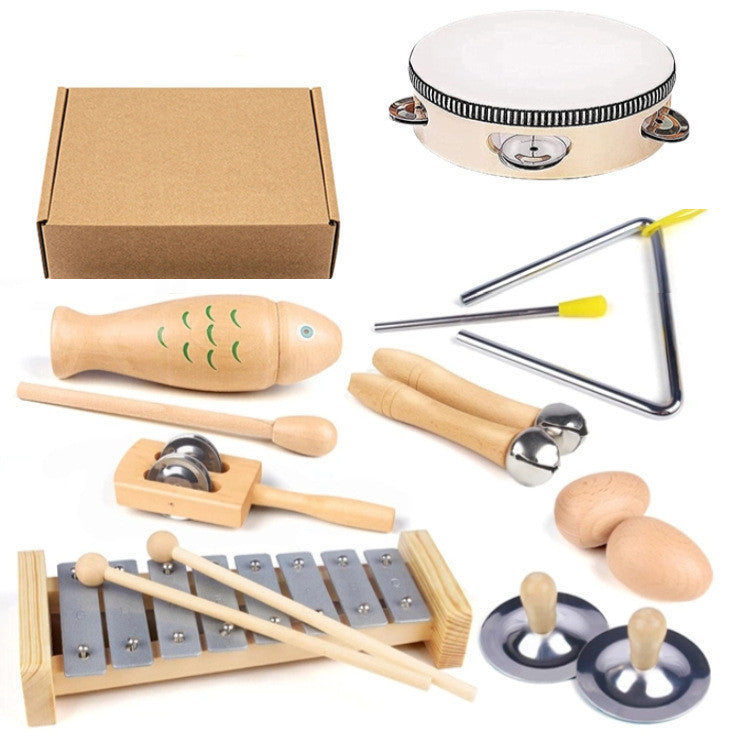 Early Childhood Education Percussion Instrument Sand Hammer Combination Children's Teaching Aids Musical Instruments