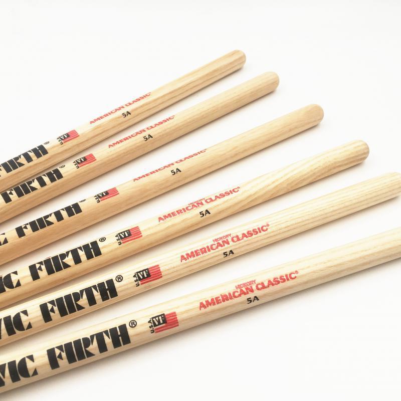 American Walnut Drumsticks, Vic-Firth