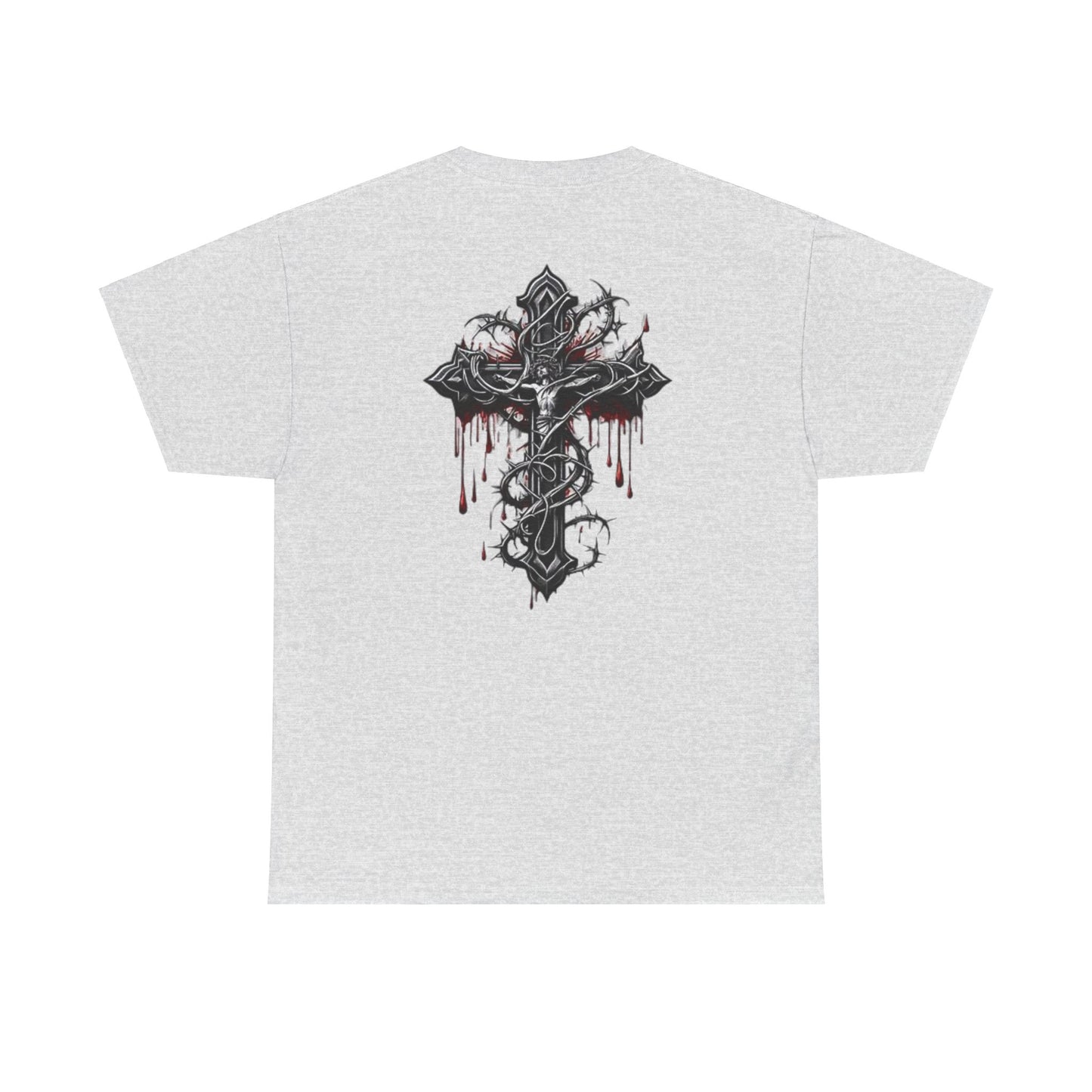 T-Shirt (light gray) Blessed by blood comfortable