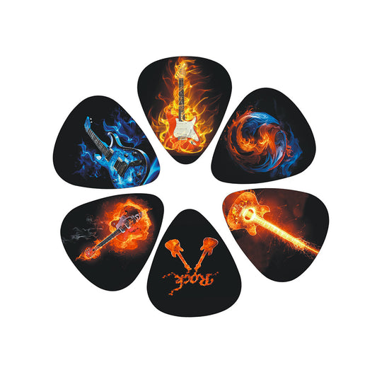 10 Pieces Mixed Color Guitar Picks