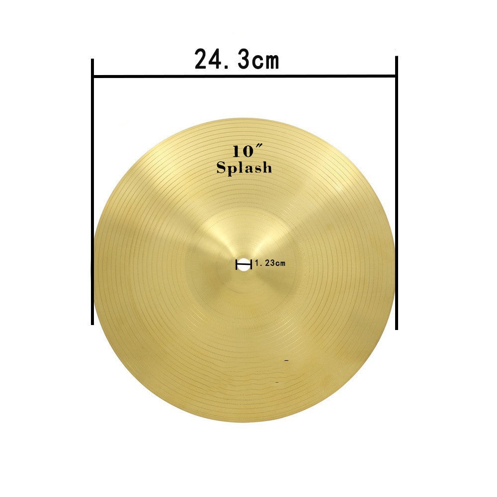 Beginner Drum Kit Cymbals 8-inch 10-inch 12-inch 14-inch 16-inch 18-inch 20-inch