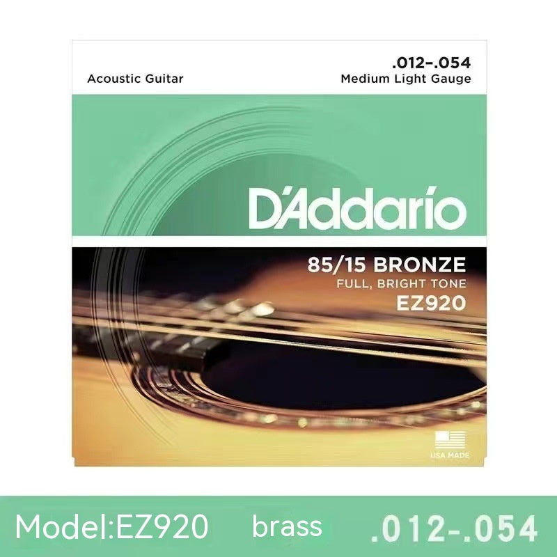 D'Addario Guitar Strings Acoustic and Electric