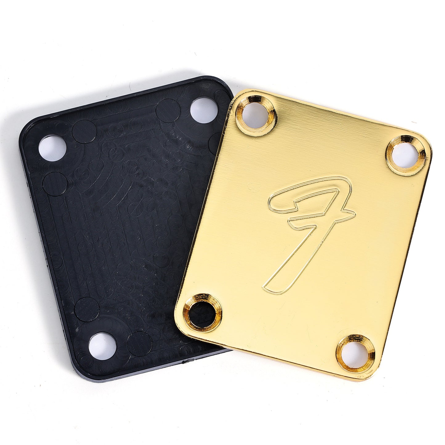 Electric Guitar Neck Reinforcing Plate Strengthening Board Organ Handle Protection Plate With Screws